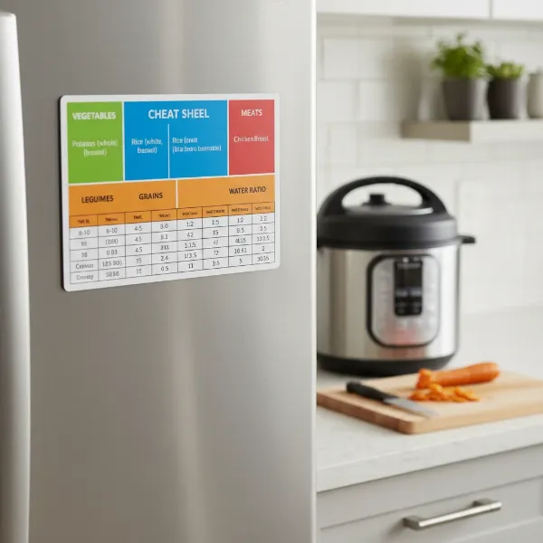 The Ultimate Guide to Pressure Cooker Magnetic Cheat Sheets for Perfect Cooking